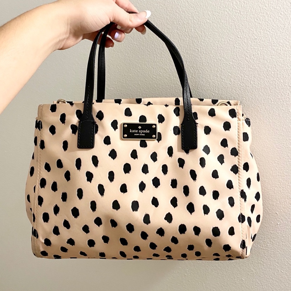 Pink & Black Kate Spade Bag